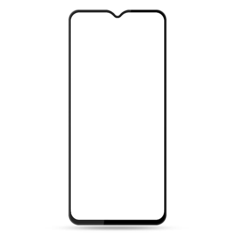 

AMORUS For Oppo A18 4G Tempered Glass Screen Protector 9H Silk Printing Full Cover Film Black