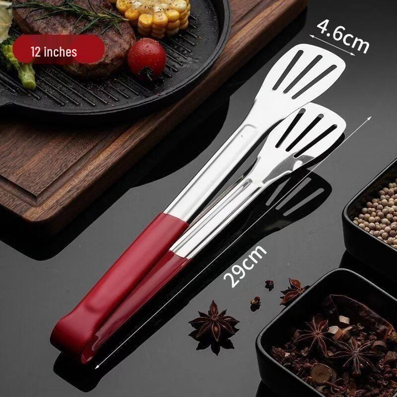 

ZISIZ Extra Thick 304 Stainless Steel Food Tong