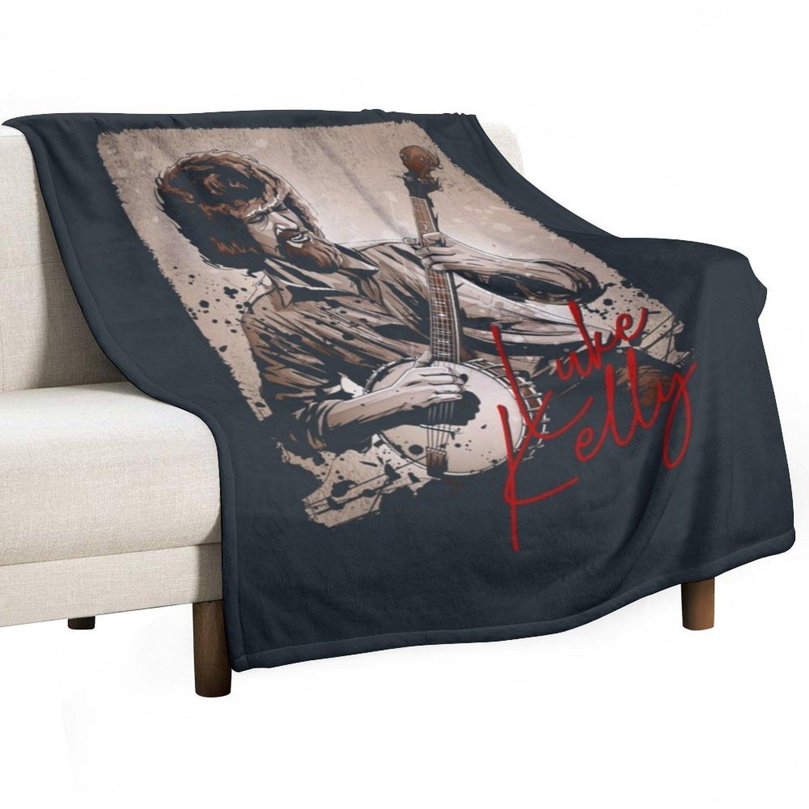 Плед LUKE KELLY Кемпинг Диваны теплые зимние одеяла и пледы Одеяла 30x40in