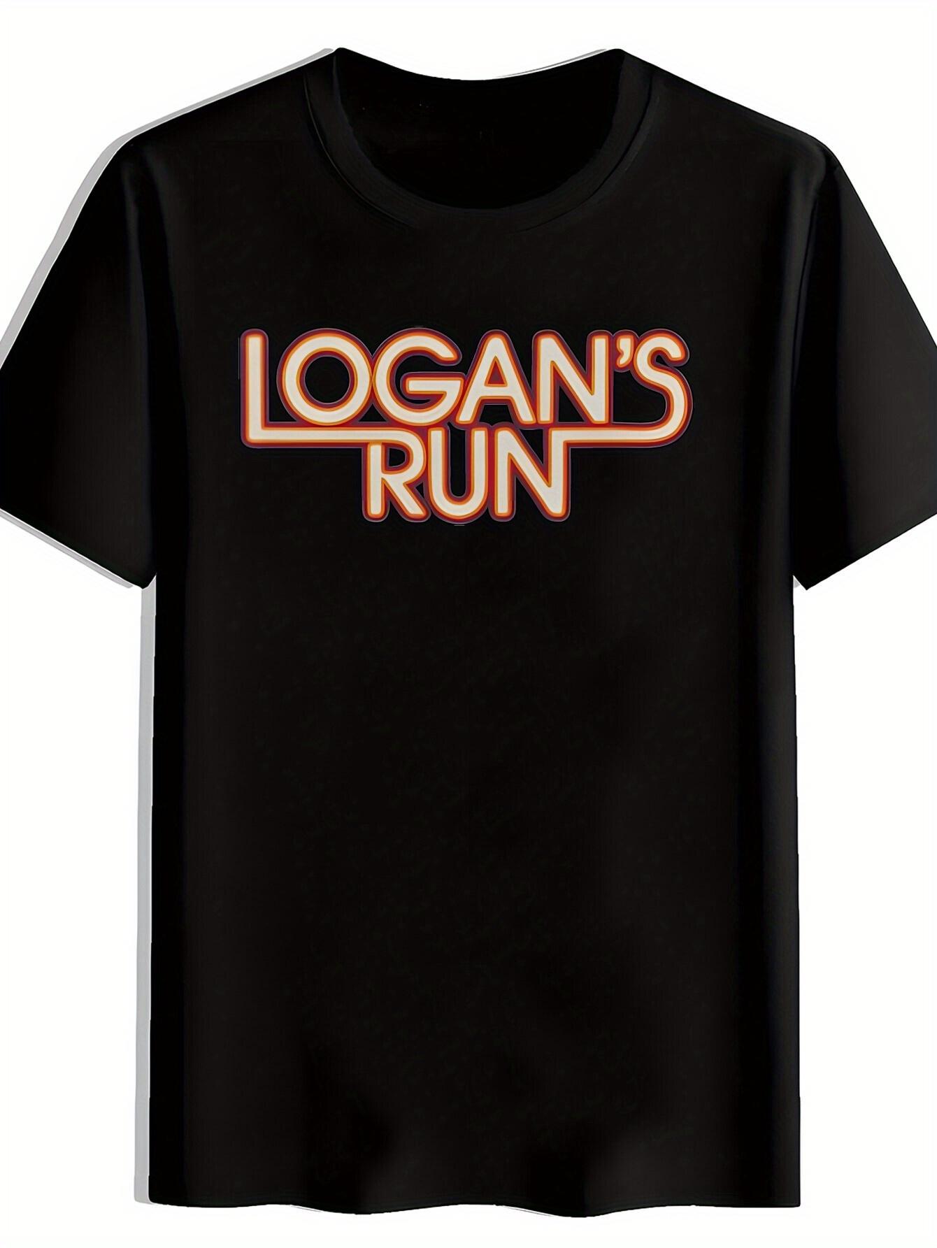 Retro Rock Band Graphic T-shirt -  LOGAN S RUN  Print XL