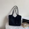 Retro Suede Underarm Bag Women's New Lazy Style Casual Tote Bag Large Capacity Commuter Shoulder Bag Tide