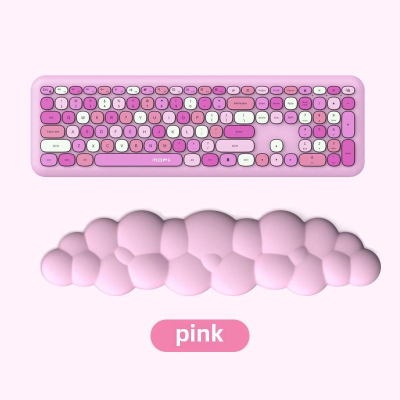 Cloud Memory Foam Tastatur-Handgelenkauflage für Desktop-Tippen