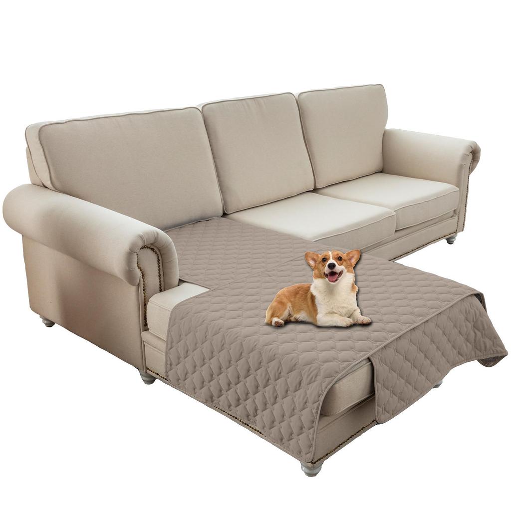 Waterproof Dog Bed Cover Pet Blanket for Bed Couch Sofa Reversible Sofa Slipcover L Shape Sofa Cover Sectional Couch Cover Chaise Loveseat Couch Cover