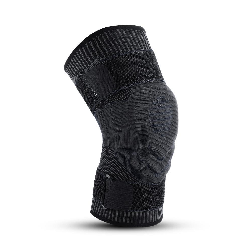 Kyncilor Elastic Silicone Knee Brace Nylon Sports Support for Running Basketball Volleyball Fitness Gear
