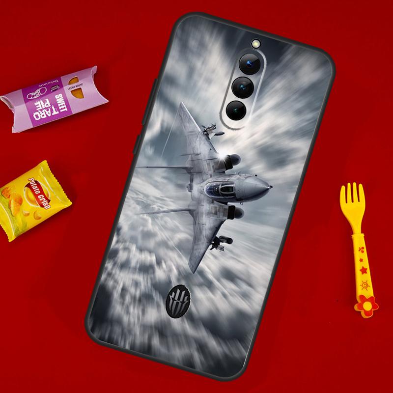 F14 Tomcat Fighter Case For ZTE Nubia Red Magic 10 Air 6 6S 7S For Red Magic 11 10 9 8 8S 9S 10S Pro Plus Cover