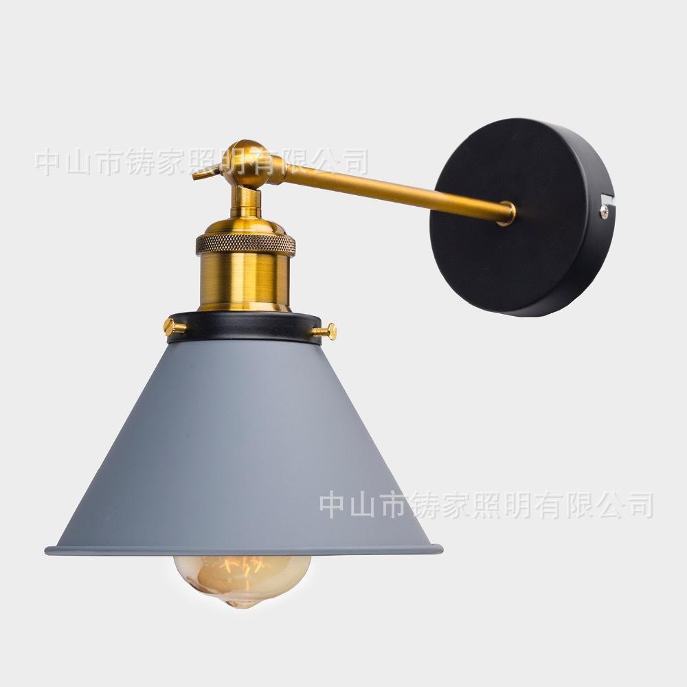 Vintage Industrial Wall Sconce Lights Wandlamp Retro Wall Lamp 110V-220V E27 Indoor Bedroom Bathroom Balcony Bar Aisle Lamp