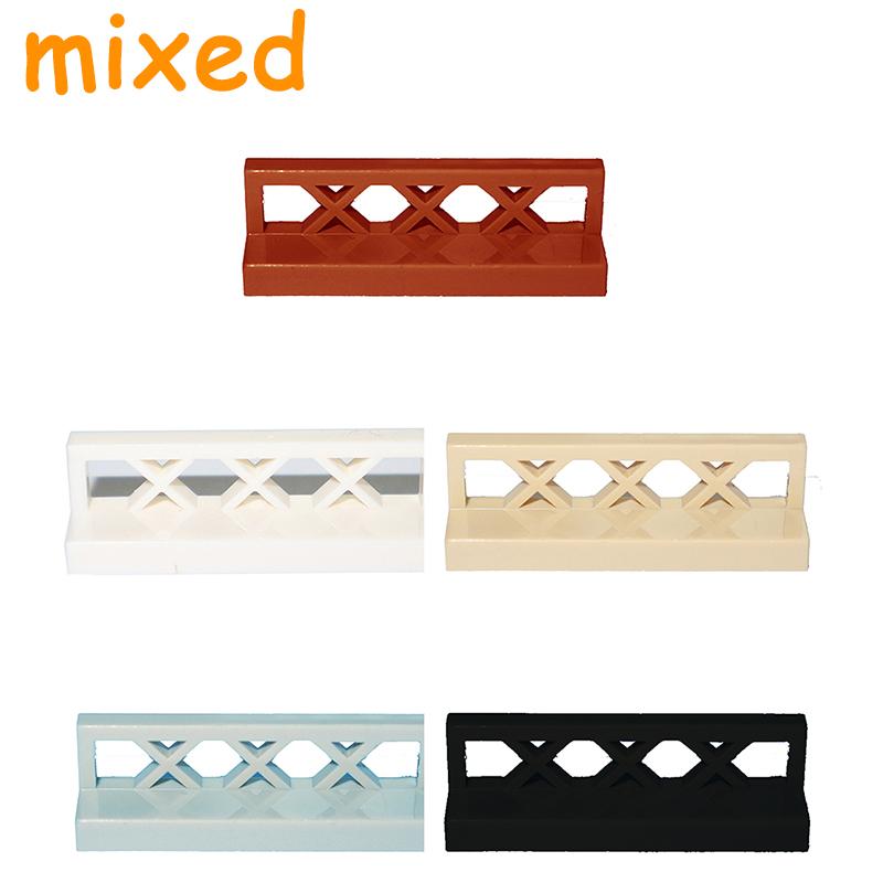 City Accessories Building Block MOC Part Fence Railing Stair Barrier Ladder Guard Bar Castle Garden Farm Military Assemble Brick