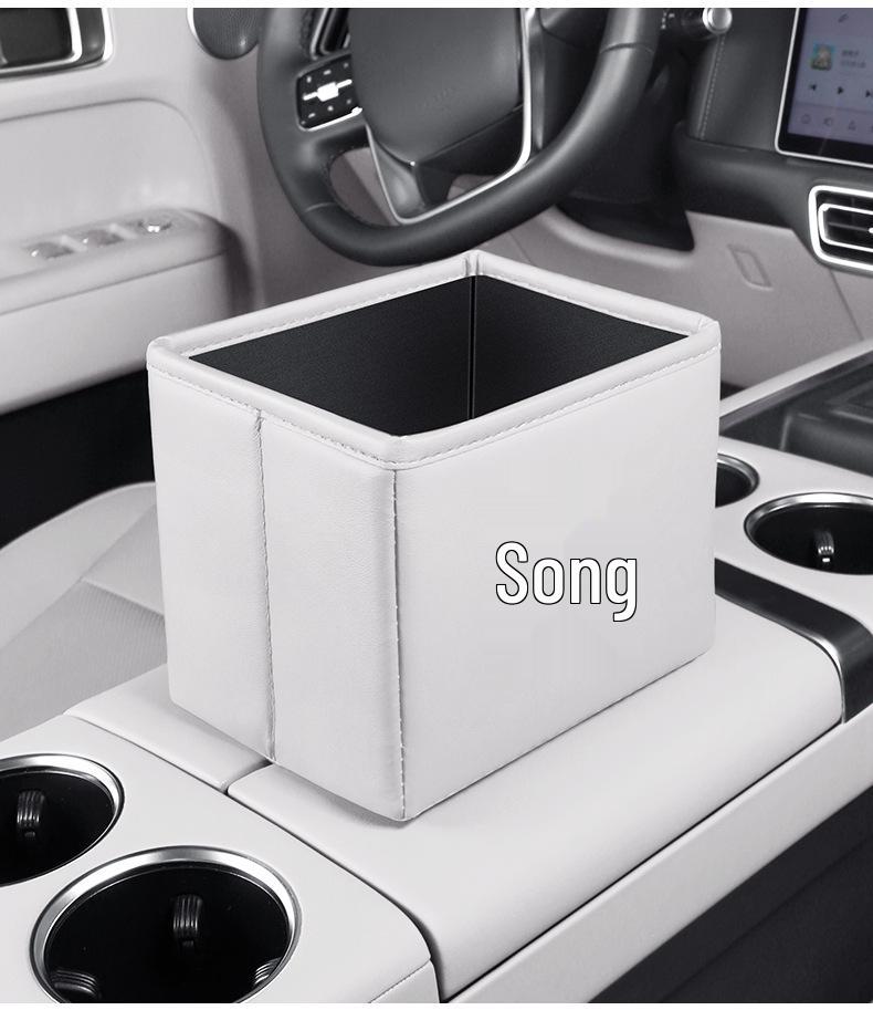 Multifunctional Car Storage & Folding Trash Bin for BYD Song PLUS/L/PRO/EV