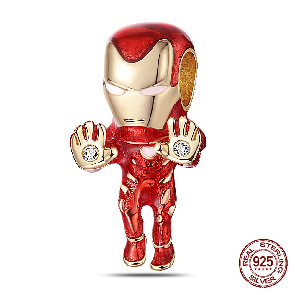 Tree Spirit Cheshire Cat Stitch Bead Giant Dumbo charms plata de ley 925 original Fit Bracelet DIY Jewelry Making Women's Gift