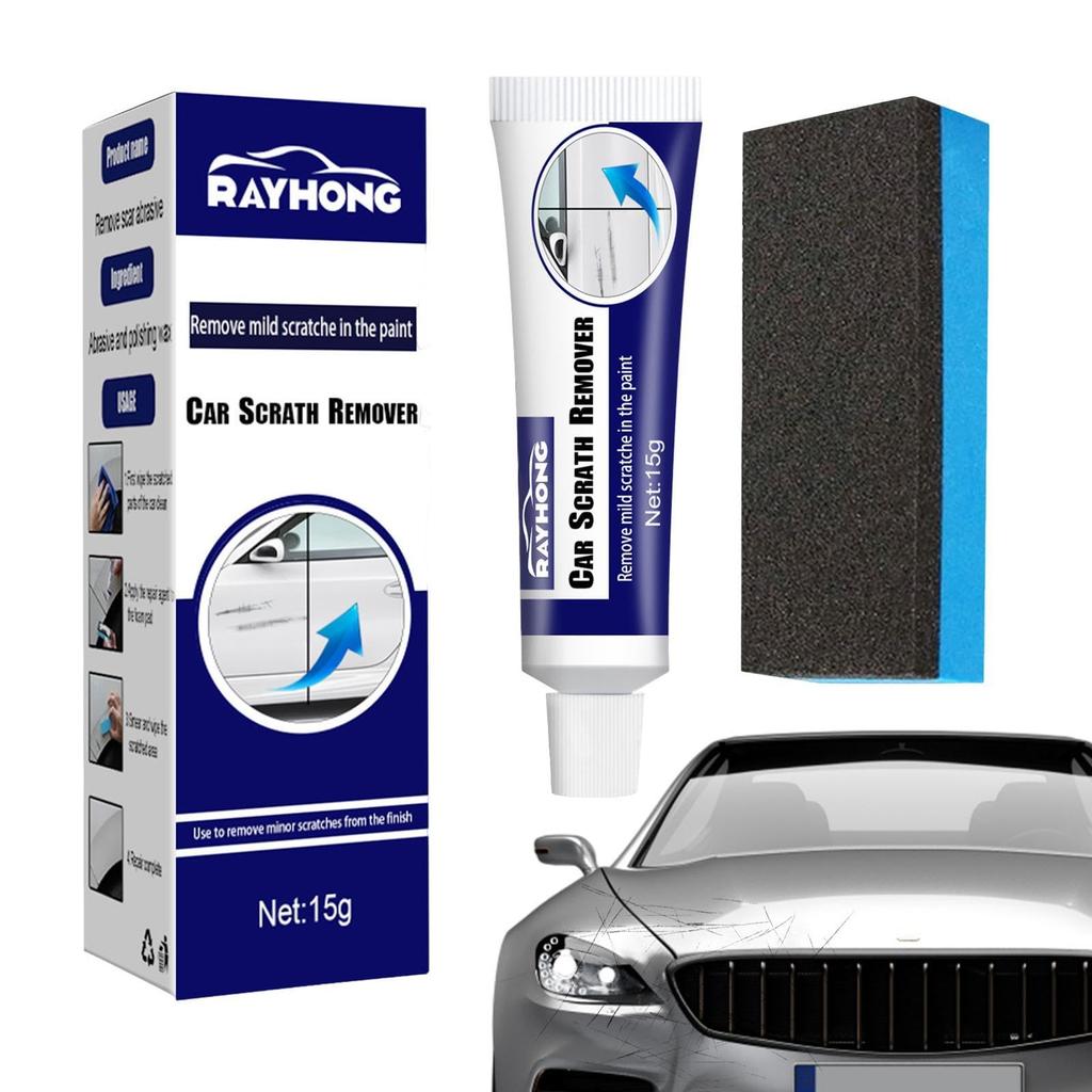 Car Scratch Remover with Sponge Repair Car Scratch Remover Auto Polish Car Scratch Repair