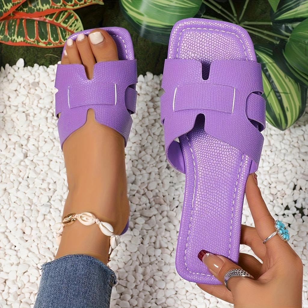 Summer Women Slippers Fashion Beach Flats Shoes Casual Sandals Dress Walking Flip Flops Open Toe Slides Mujer Zapatos