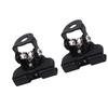 2 PCS Hood Led Light Bar Mounting Bracket   Hood Work Light Pod Mount Clamp Holder for Car SUVs Trucks Dirt Bikes ATVs UTVs