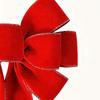 Bows For Christmas Tree Large Red With Glitter Gold Edge Red Christmas Bows Holiday Decor For Indoor Outdoor Wall Front Door