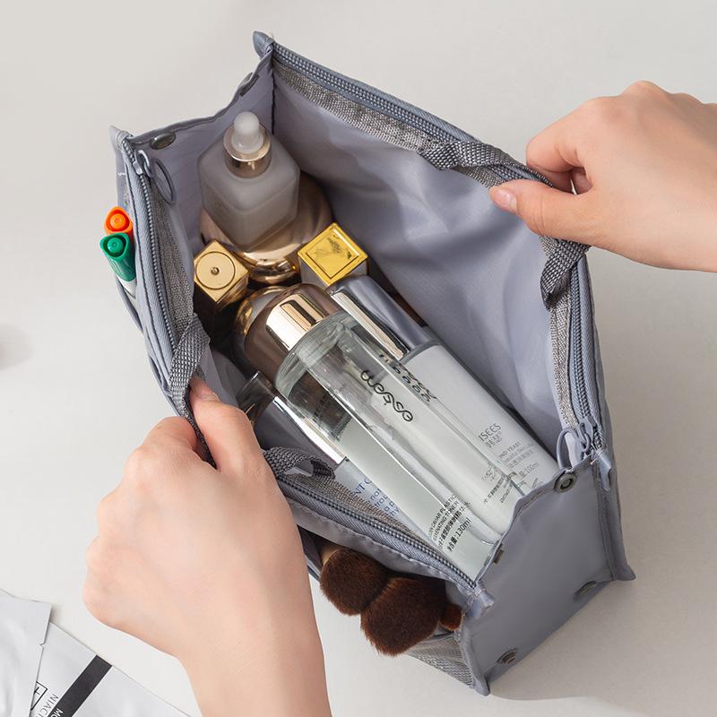 Twill Waterproof Thickened Multifunctional Storage Bag Travel Digital Cosmetic Storage Bag Large Capacity Inner Bag Medium Bag