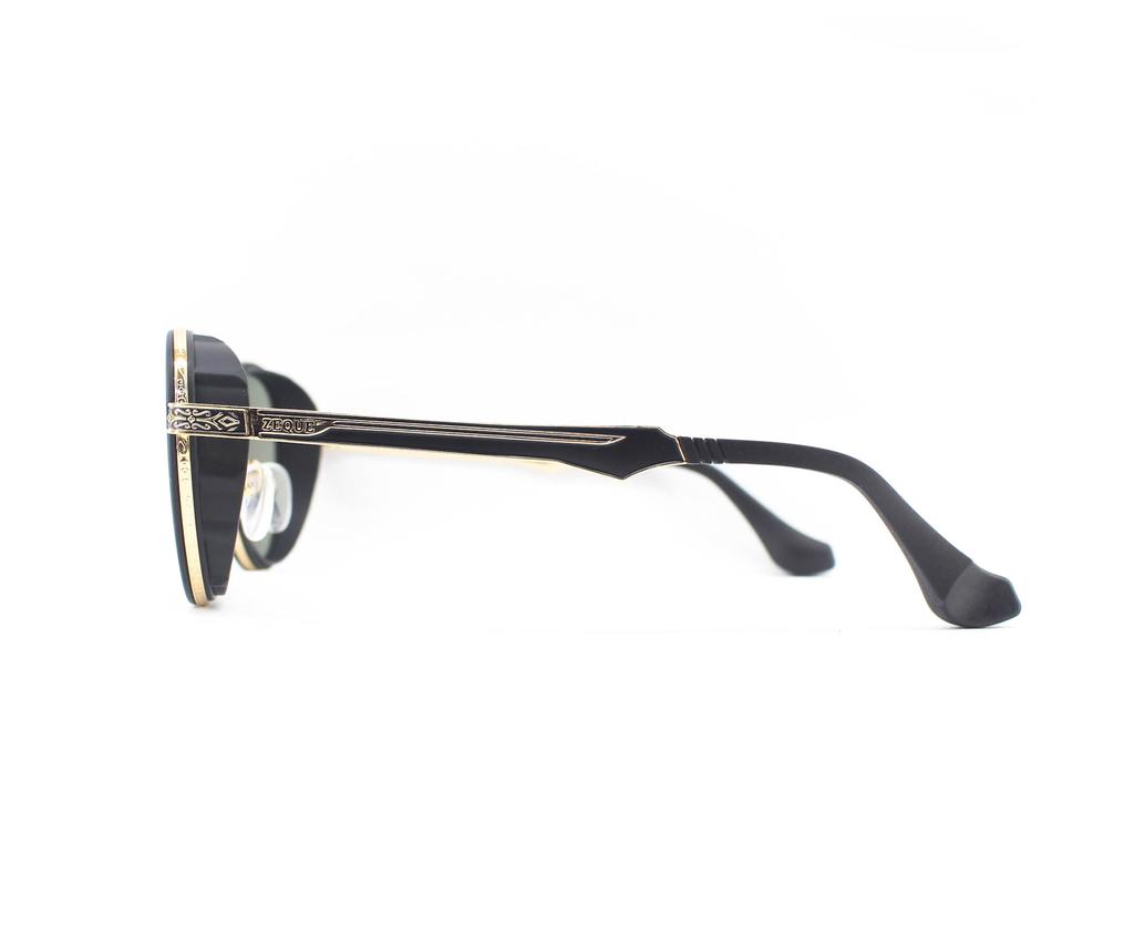 Zeque Polarised Fishing Sunglasses Gibson F-2121 Black Gold TVS (5926)