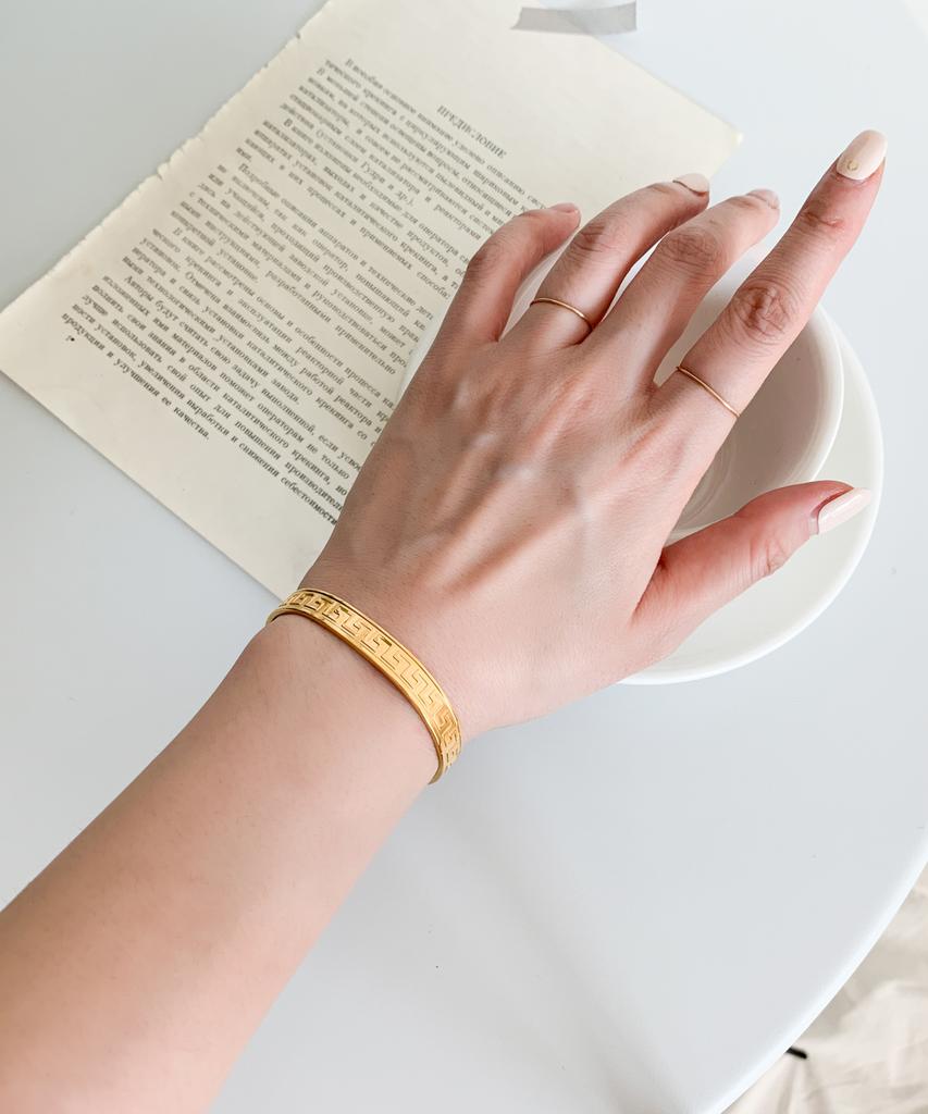 Sabona London G3 Gold Plated Olympia Copper Bangle