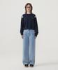 COVERNAT WOMAN Wide Denim Pants Light Blue