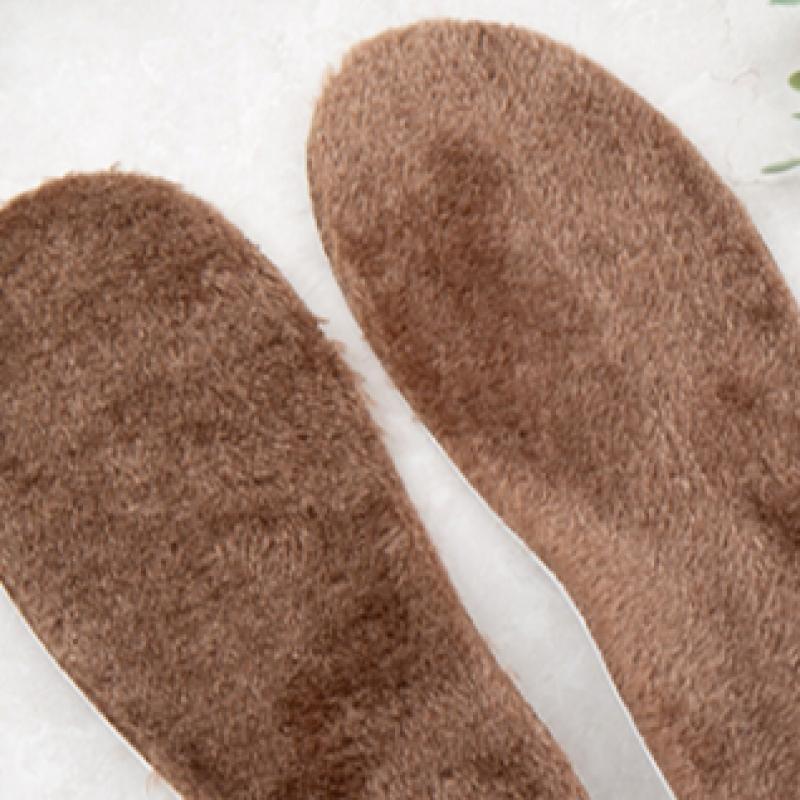 Daiso Long Wool Thermal Insole 250 To 280 Mm