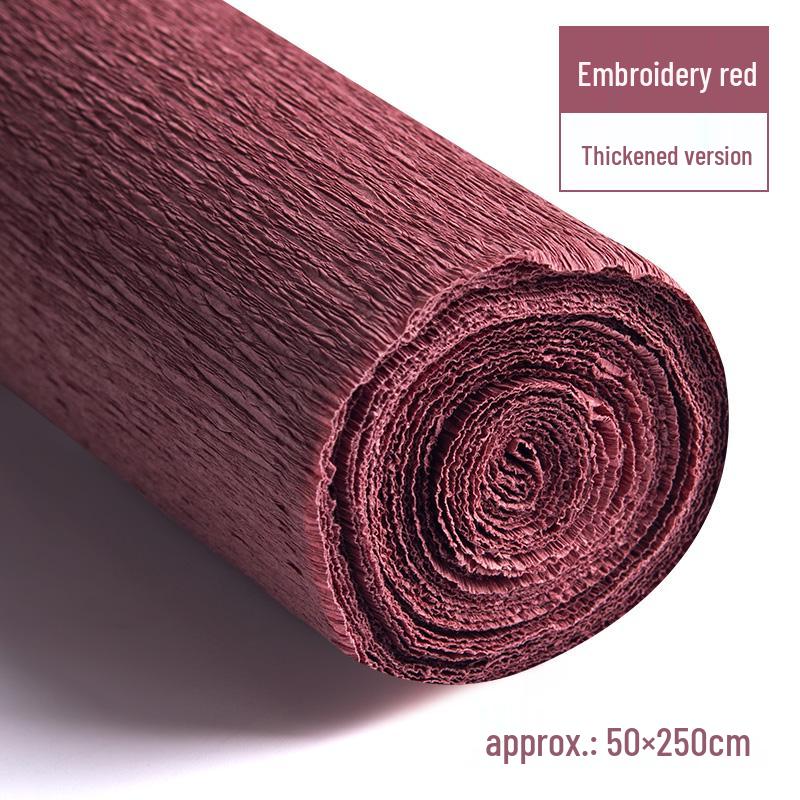 Packung dickes grünes Krepppapier für handgefertigte 3D-Blumen, ideal für Bastelarbeiten in Grundschule und Kindergarten