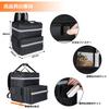 Yushang Delivery Commercial Insulated Pizza Cooler Large 3 Compartments Bags, Use, Bags, Bags, Capacity, Heavy-Duty, Foldable,