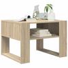 Coffee Table Sonoma Oak 66 X 53 X 45 Cm Particleboard