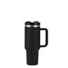 40oz/1200ml Large Capacity Insulation Tumbler With Straw, Portable Car Cup With Handle Suitable For Car Home Office Travel Birthday Gifts