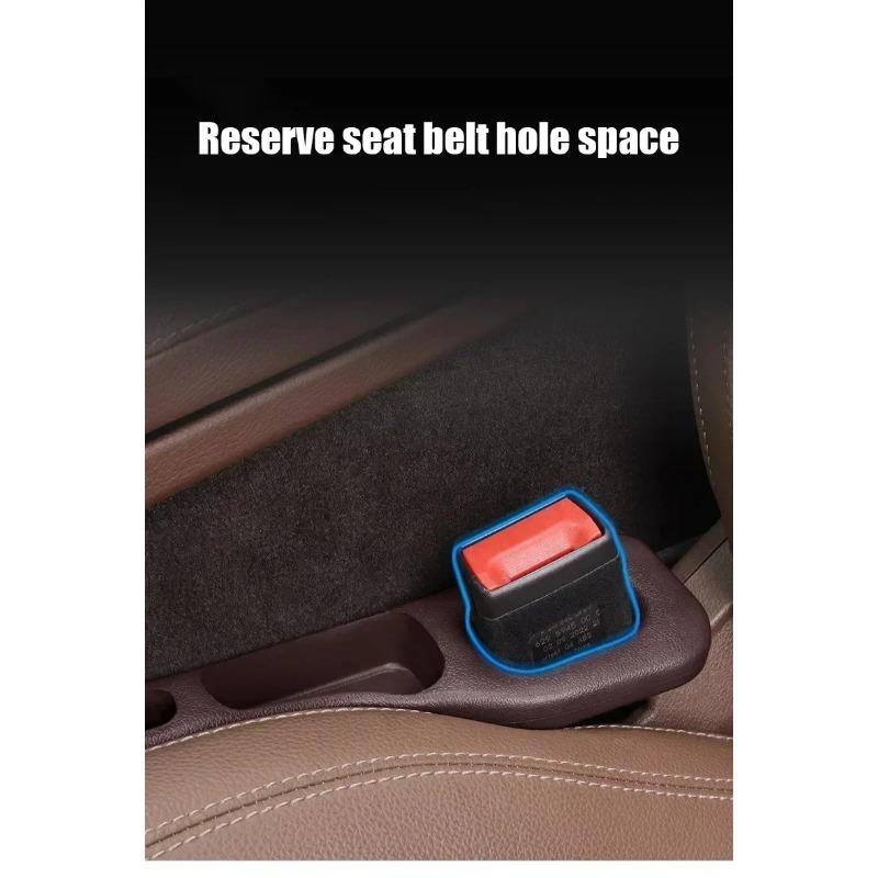 Wypełniacz szczelin w siedzeniach samochodowych PU, boczny szew, uniwersalny, szczelny organizer do przechowywania szczelin w siedzeniach, akcesoria do wnętrza samochodu, 1 para