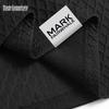 Mark Fairwhale Men's Waffle Knit Short-Sleeve Polo T-Shirt