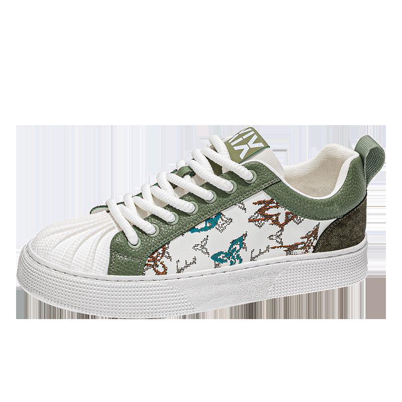 Shoes Summer Breathable New Youth Sports Leisure Platform Design Sense Niche Board Shoes Student Shoes
