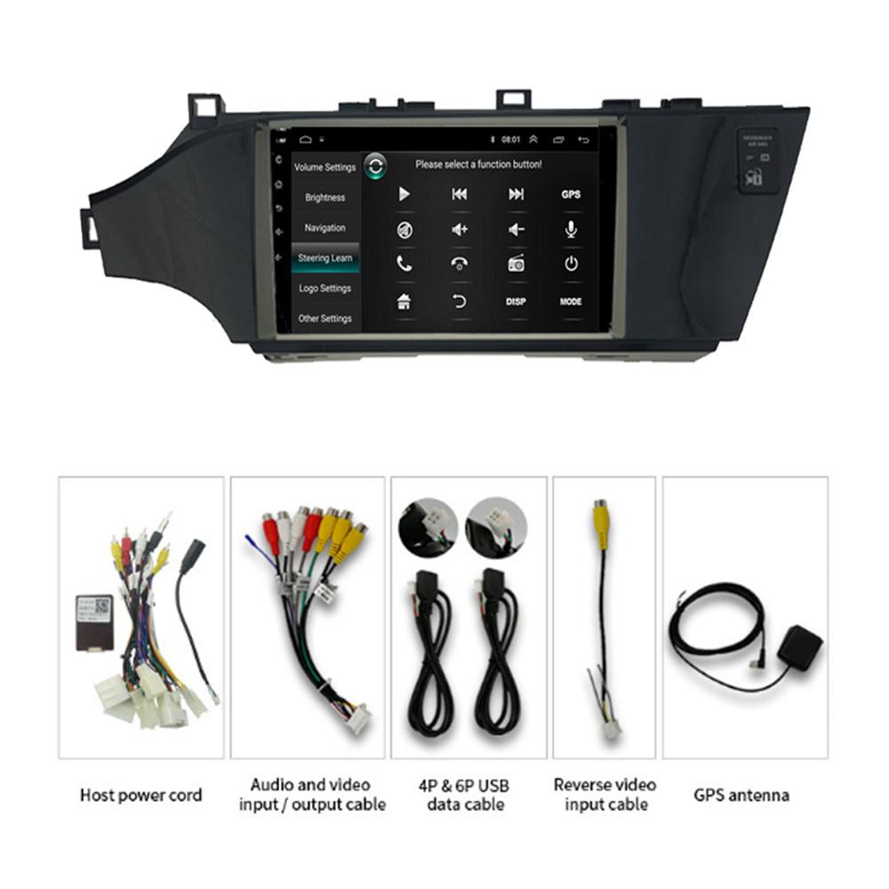 

9 Android 10.0 Car Radio Stereo GPS Wifi FM 1+16G For Toyota Avalon 2013-2018