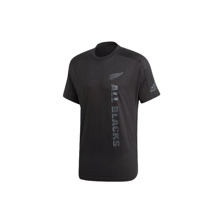 adidas Ab Graphic logo Printing Sports Short Sleeve Black Men s FS0706 XS
