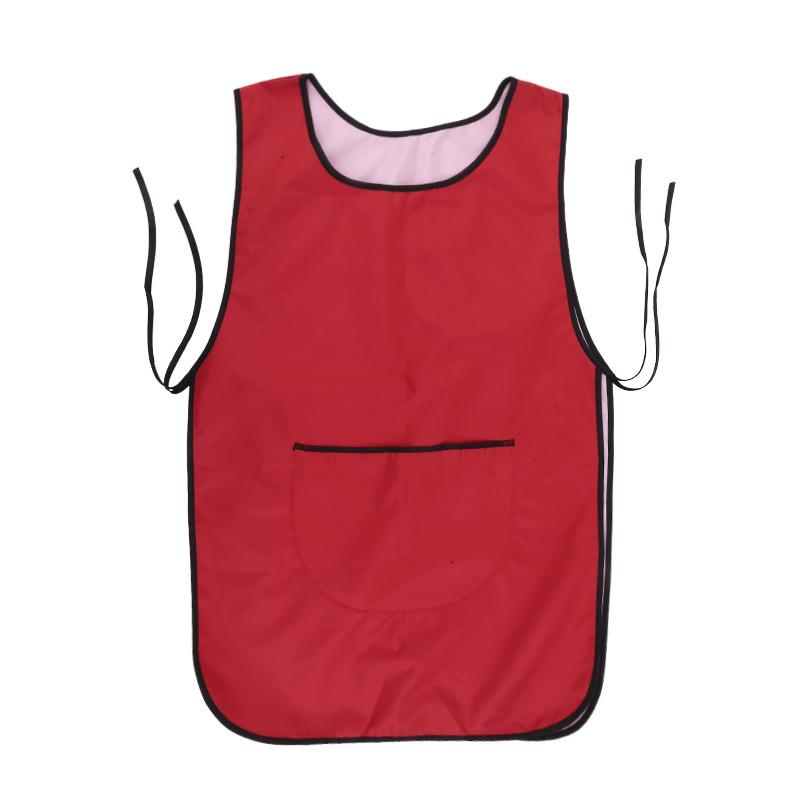 Waterproof Stain-Resistant Apron Nylon Vest Style Anti Dirty Kitchen Aprons Multipurpose Breathable Coffee House Uniform