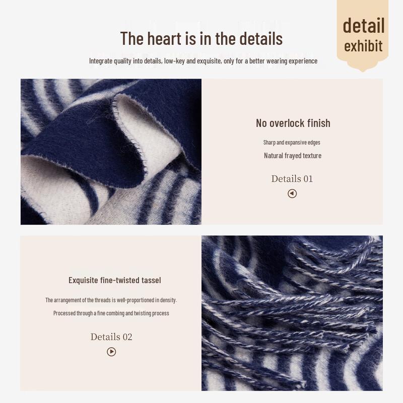 Shanghai Story 100% Wool Scarf Gift Box
