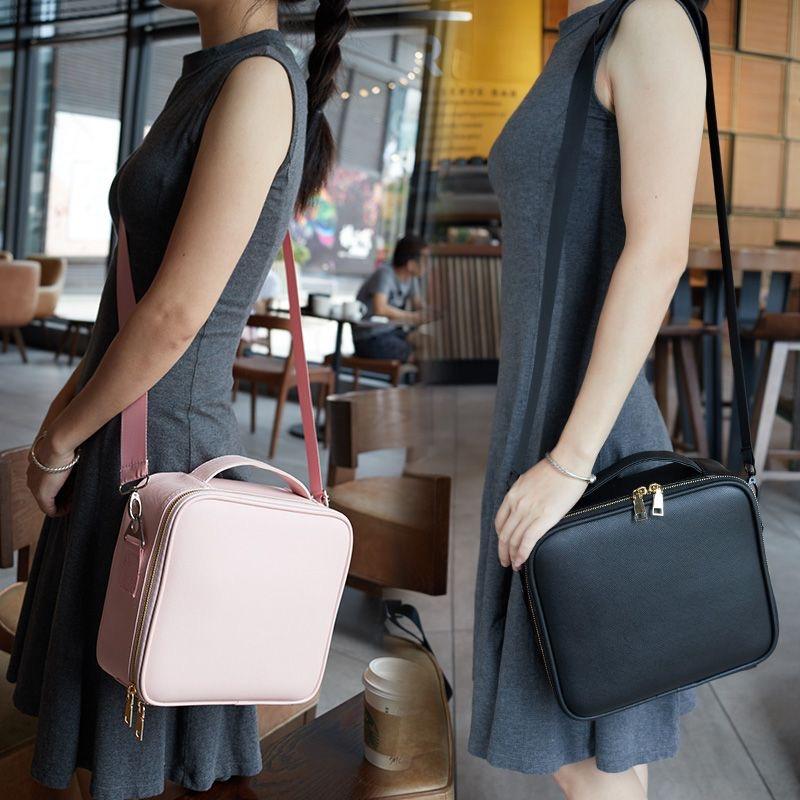 Nouveau sac de maquillage pour femmes grande capacité voyage Salon de beauté tatouages Nail Art outil Bin étui à cosmétiques