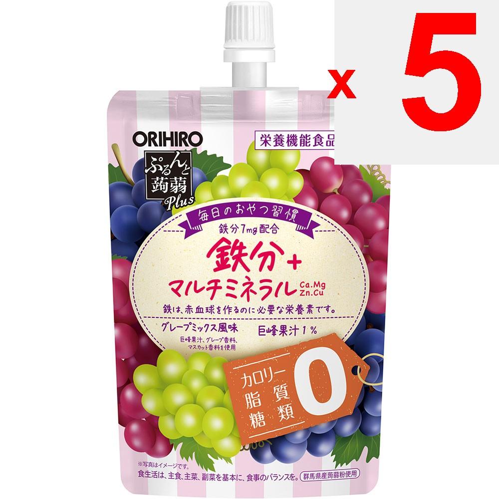 Orihiro Plundry Purun Konnyaku Jelly Plump Konjac Plus Grape Mix Flavor 130g Other (check Locks, Tongue Cleaners, Etc.) Other (check Locks, Tongue Cle