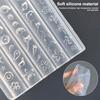 Seestern Muschel Blume Silikonform Schleife Kette Nagelkunst DIY Handgemachtes Werkzeug Blume Silikonform