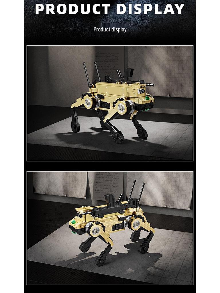 Le Yi Mechanical Wolf Military Building Block Model - Educational Toy for Kids