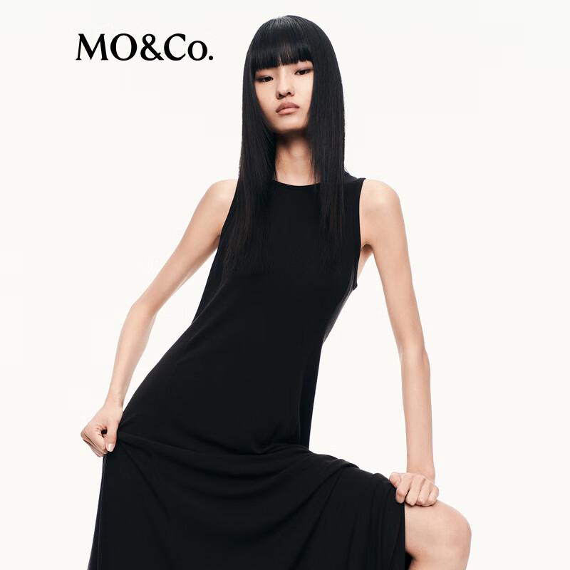 MO&Co. Sleeveless A-Line Little Black Dress