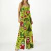 Women's Casual Loose Fit Printed Jumpsuit for Everyday Wear
