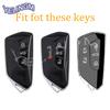 Shell Car Black Tpu Car Key Fob Cover Case Holder For Vw Golf Mk8 Id.4   Car Key Full Cover Key Protective Case