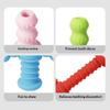 Baby Teething Chew Toys Easy Grip Silicone Handles Safe Non-Toxic Gum Soother for Toddlers Infant Shower Gift