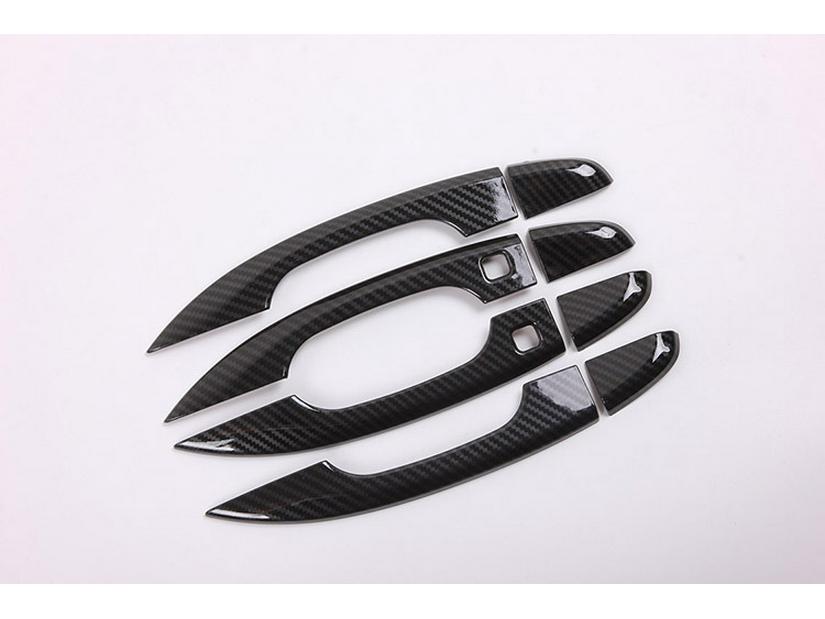 2018 Accord Carbon Fiber Pattern ABS Smart Door Handle Cover