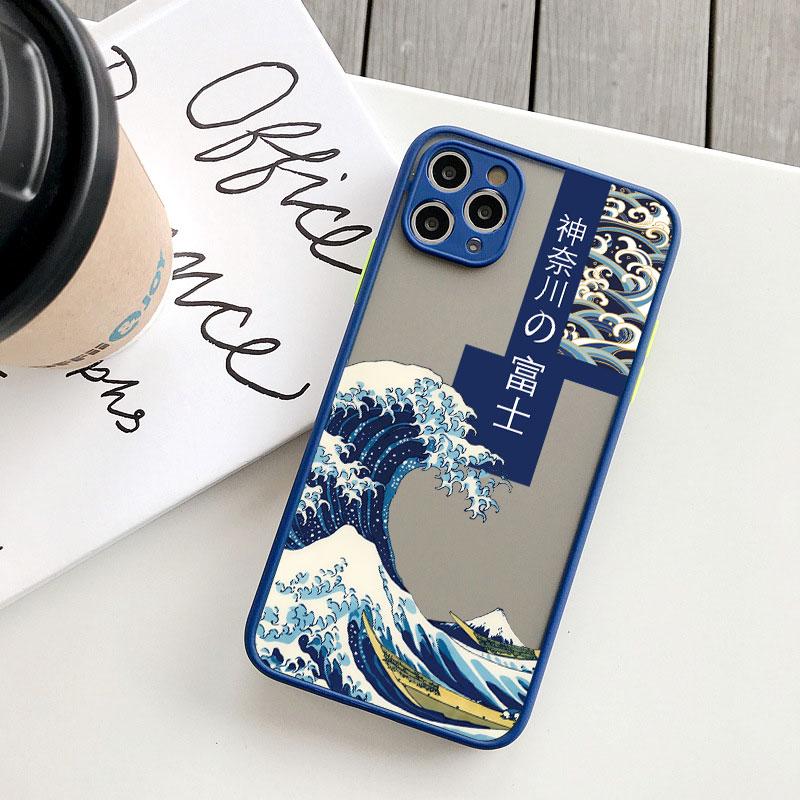 

Fashion Japan Great Wave Of Kanagawa Phone Case For iPhone 16 11 7 8 Plus SE2 13 12 Mini 14 15 Pro Max XS X XR Cover Art Fundas iphone 15pro