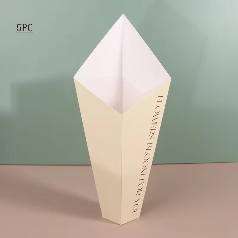 

5 шт. Креативная коробка с живыми цветами, простая подарочная коробка для цветов, пакет для цветов, реквизит для фото, коробка для самостоятельной сборки цветочного букета, День святого Валентина Other жёлтый