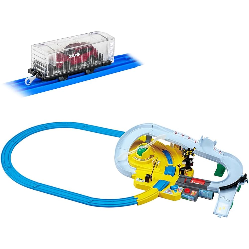 

Takara Tomy Plarail Train Set with Crossing Gate Toy for Ages 3 and Up