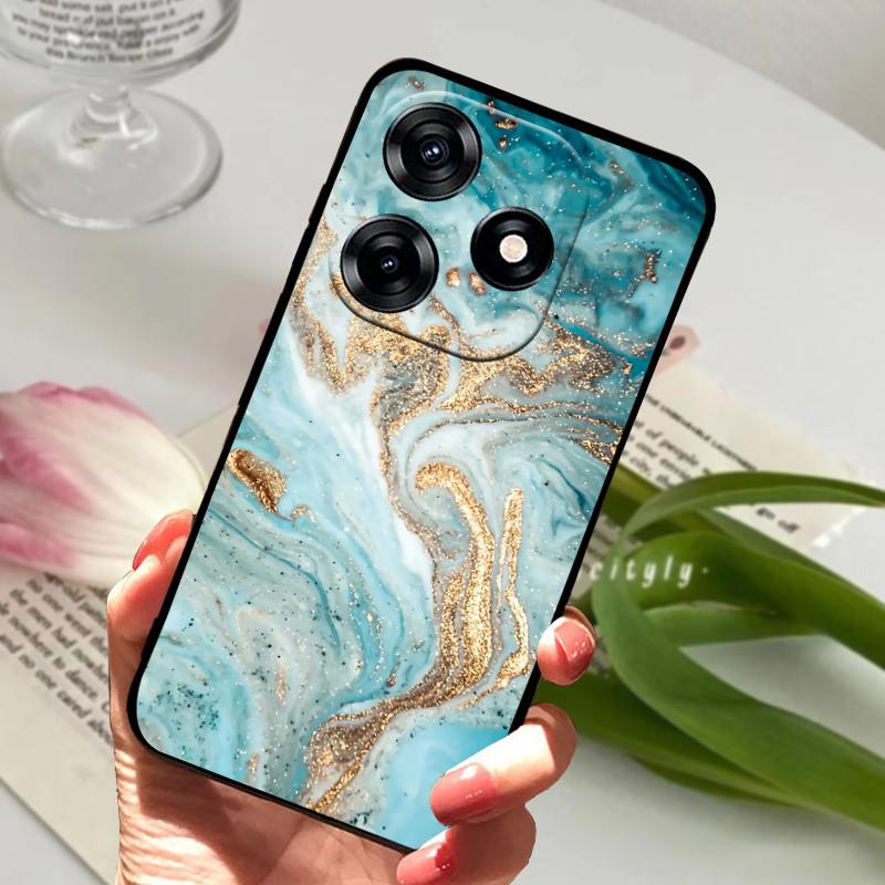 For Tecno Spark 10 Case 6.6" Shockproof Soft Silicone TPU Back Cover for Tecno Spark 10 4G Phone Cases Spark10 Cute Fundas Capa