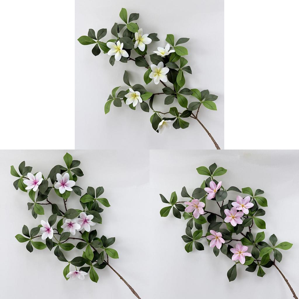 Fake Gardenia Flower Decor For Home And Events With Silk Fabric For Photography And Wedding Backdrops