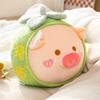 Pig Persimmon Smoothly Cute Persimmon Pig Doll Pillow Girls Sleeping Plush Doll Rag Doll Children's Gift