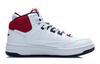 Li Ning YOUNG High Top Sports Casual Shoes White Red Unisex YKCR228-3