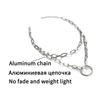Trendy Link Chain Necklaces For Women Men Chunky Thick Choker Jewelry On The Neck Fashion Female Egirl Eboy Grung  Accessories